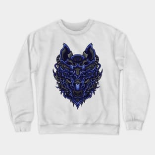 Blue wolf Crewneck Sweatshirt